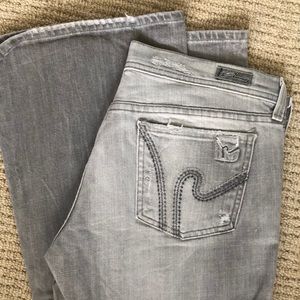 Citizen of Humanity light gray denim jeans size 29